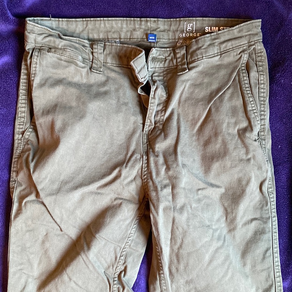 Mens olive pants